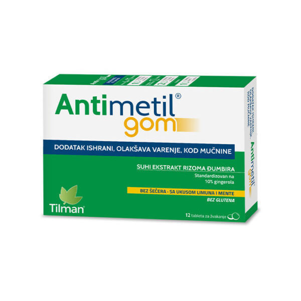 Antimetil GOM pastile